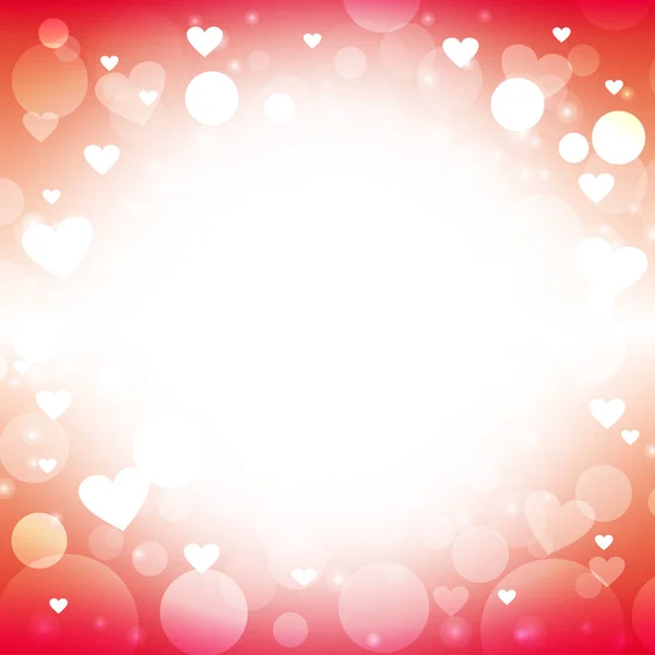 Rote Herzen Hintergrund Design Ideen Für Valentinstag Liebeskarten Und Hochzeiten — Stockvektor