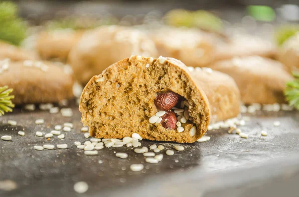 Biscuits de Noël au chocolat . — Photo