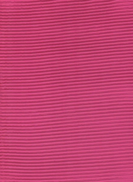 Pink plisse fabric background texture.