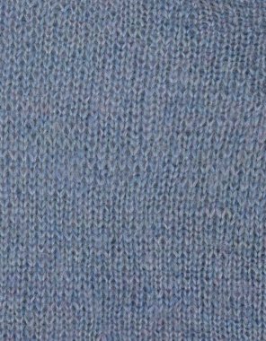 Sıcak gri mavi el yapımı kazak