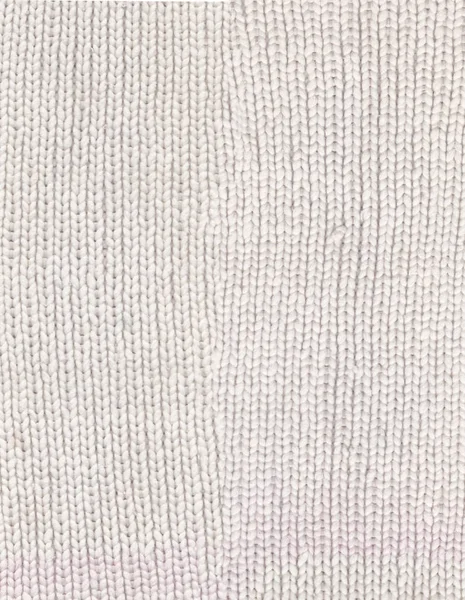 Λευκό πλεκτό ύφασμα υφή — Φωτογραφία Αρχείου