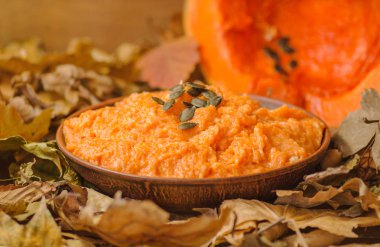 Rustik kase kabak çorbası