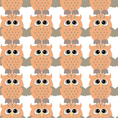 renkli baykuş ile Seamless Modeli