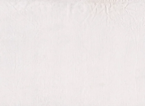 Beyaz keten kumaş doku — Stok fotoğraf