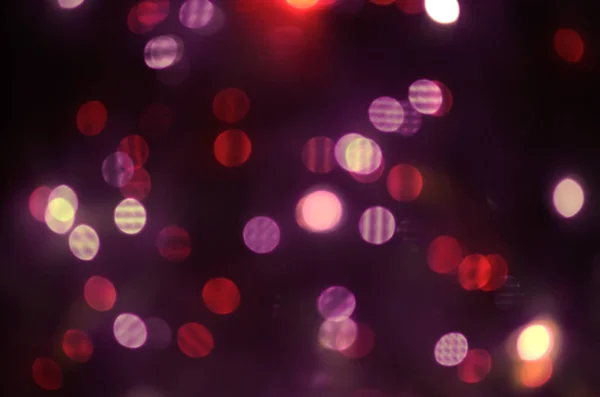 Natale bokeh rosso sfondo — Foto Stock