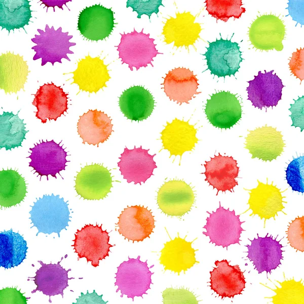 Abstrakte bunte Aquarell Hintergrund. Aquarell-Spritzmuster — Stockfoto