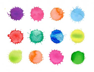 Soyut renkli sulu boya arka plan. Suluboya sıçrama desen