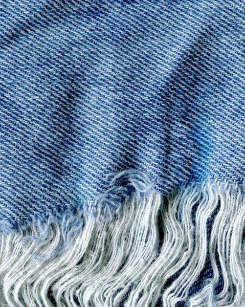 Modré džíny denim textury. — Stock fotografie