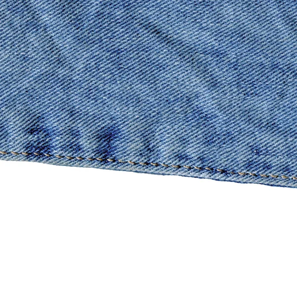 Torn jeans texture with space for text — Stock Photo, Image