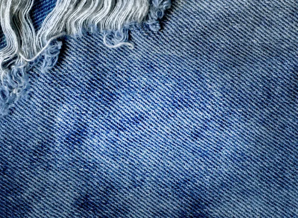 Jeans blaue Textur. — Stockfoto