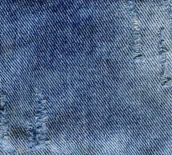 Denim jeans fabric texture — Stock Photo, Image