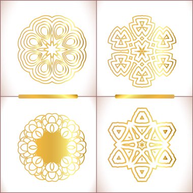 Davetiye ve tebrik kartları için süs dantel modeli. 