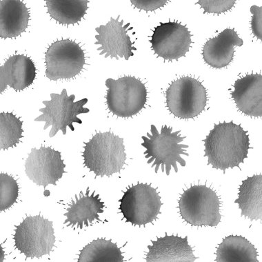 Grunge siyah splash arka plan. Sulu Boya lekesi arka plan.