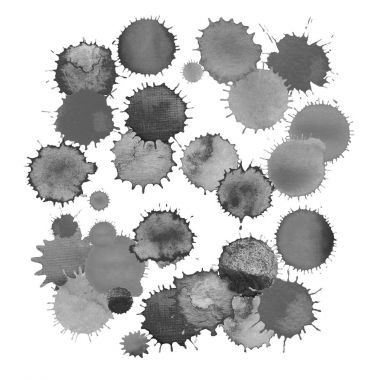 Suluboya siyah sıçraması