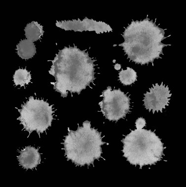 Sulu Boya lekesi arka plan. Grunge siyah splash arka plan.