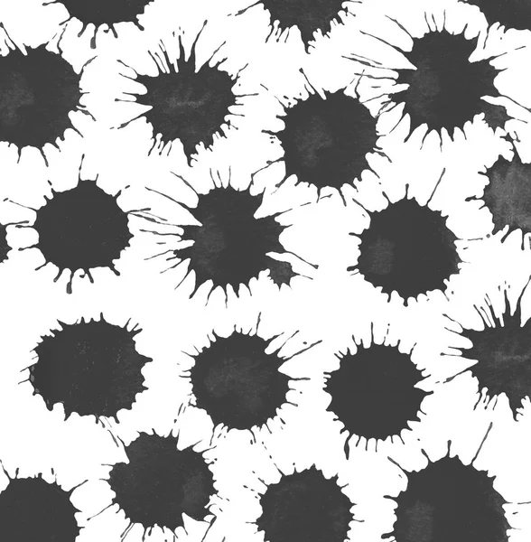 Sulu Boya lekesi arka plan. Grunge siyah splash arka plan.