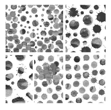 Grunge boya lekesi. Siyah mürekkep grunge sıçrama