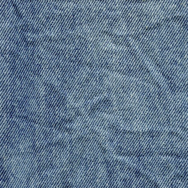 抽象的な青いデニムのテクスチャ。ブルー ジーンズの背景 — ストック写真