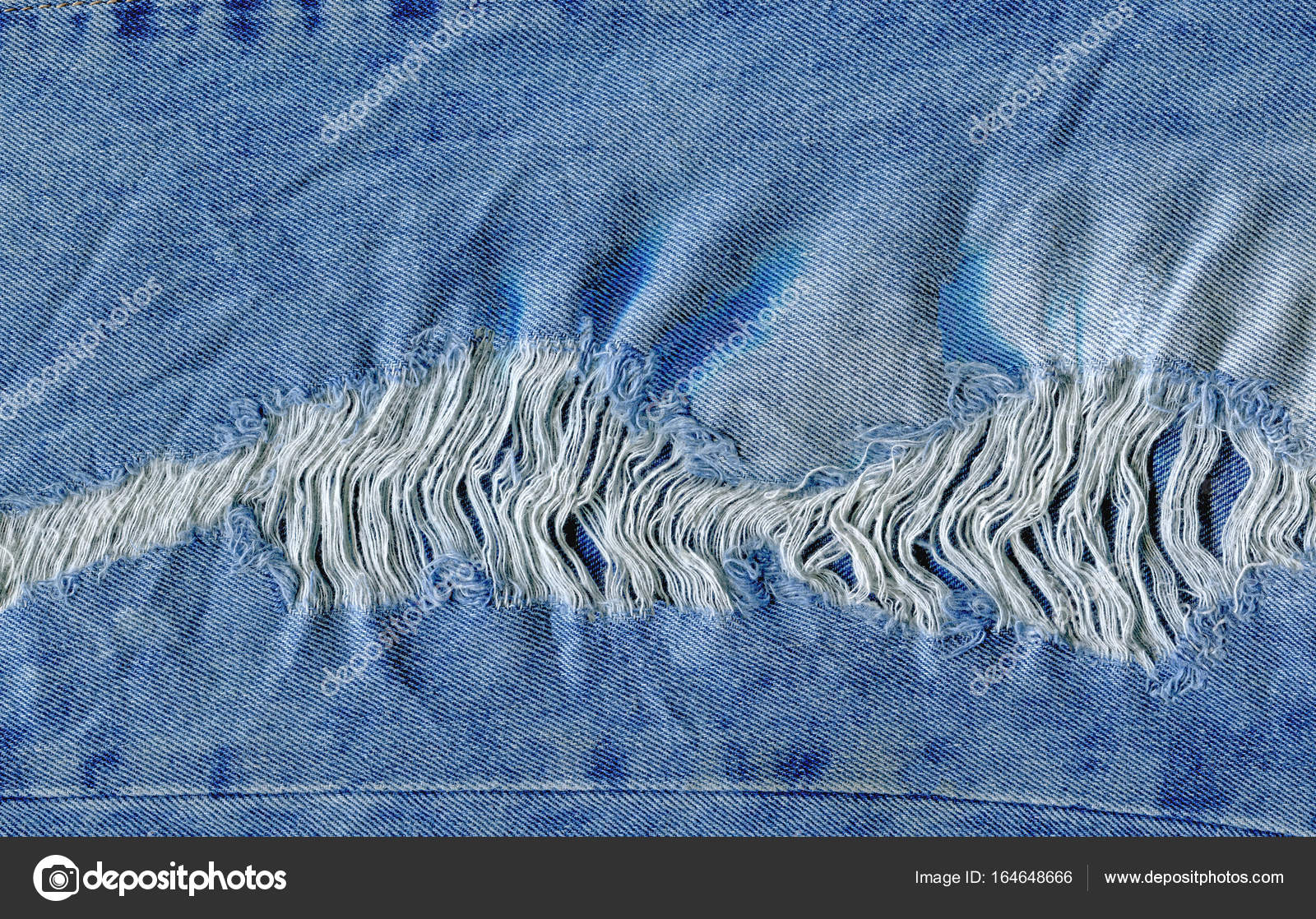 torn jeans