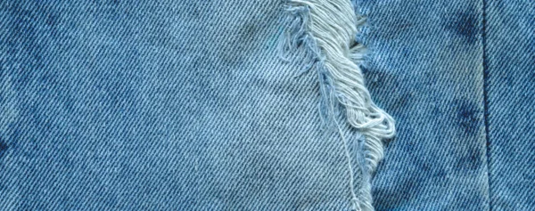 Blauw denim jean achtergrond — Stockfoto