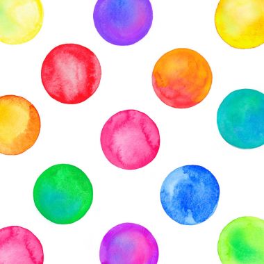 Suluboya daire arka plan. Suluboya soyut daireler.