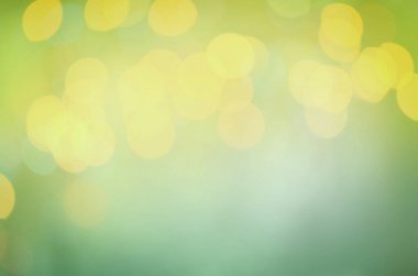 yeşil bokeh soyut arkaplan