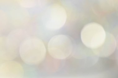 Gümüş kış bokeh arka plan