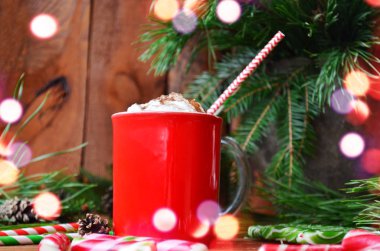 Marsmallow sıcak çikolata