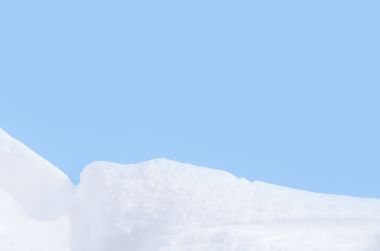 Pamuk Prenses doku. Arka plan taze kar