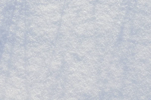 Background of fresh snow texture in blue tone — Stock Photo, Image