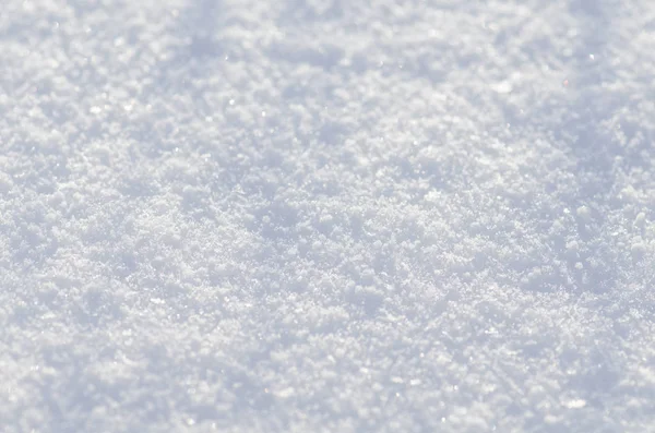 新鮮な雪の表面。雪の白背景 — ストック写真