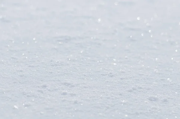 新鲜的白雪背景。自然冬天背景. — 图库照片