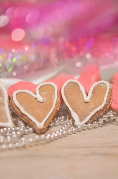 Valentine day cookies — Stock Photo, Image