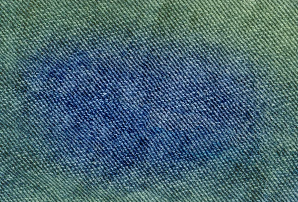 青いデニムのジーンのテクスチャ背景 — ストック写真