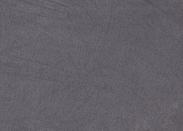 Textura cinza de algodão. Verdadeiro tecido de malha cinza urze — Fotografia de Stock