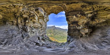 Dağ doruklarına Cape Town, Güney Afrika