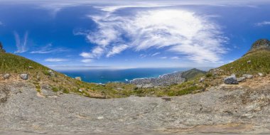 Dağ doruklarına Cape Town, Güney Afrika
