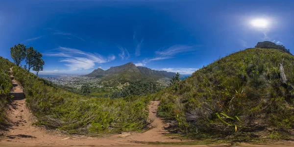 Hegycsúcsok, Cape Town, Dél-afrikai Köztársaság — Stock Fotó