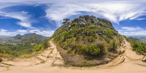 Hegycsúcsok, Cape Town, Dél-afrikai Köztársaság — Stock Fotó