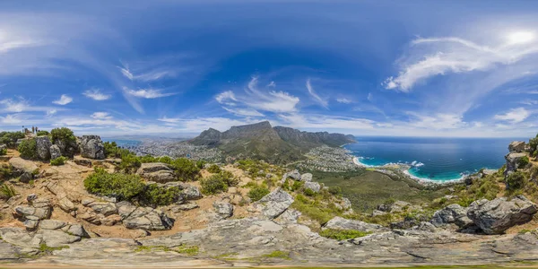 Hegycsúcsok, Cape Town, Dél-afrikai Köztársaság — Stock Fotó