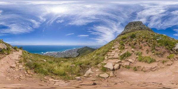Picos de montanha em Cape Town, África do Sul — Fotografia de Stock