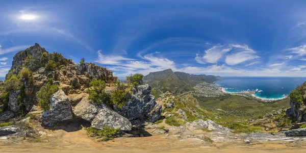 Horské vrcholy v Kapské město, Jihoafrická republika — Stock fotografie