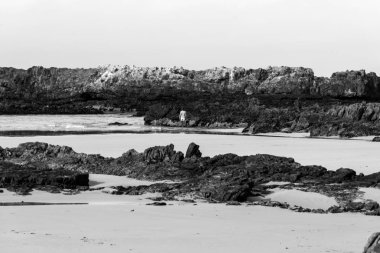 Hermanus şehirdeki Cliff yolu