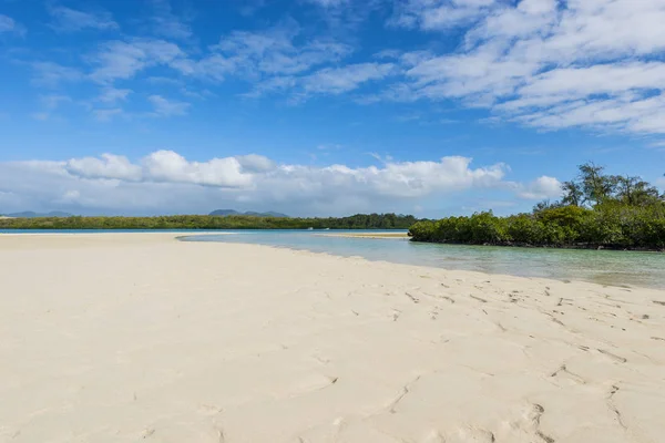 Mauritiusi trópusi paradicsomban beach — Stock Fotó