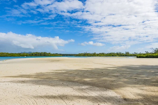 Mauritiusi trópusi paradicsomban beach — Stock Fotó