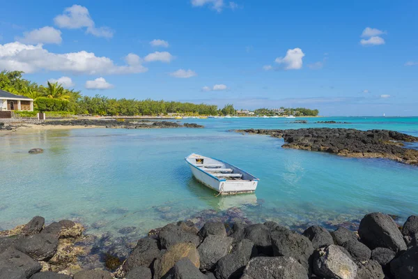 Playa tropical de Bain Boeuf — Foto de Stock