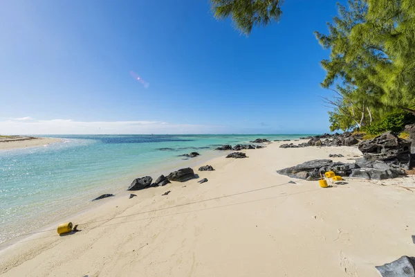 Mauritiusi trópusi paradicsomban beach — Stock Fotó