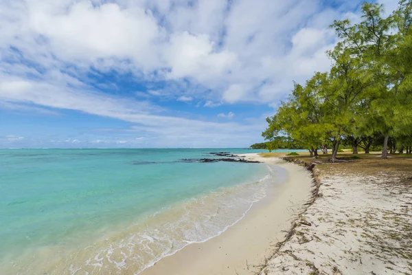 Mauritiusi trópusi paradicsomban beach — Stock Fotó