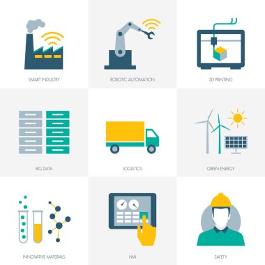 Sanayi simge kümesi