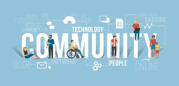 topluluk medya ağı